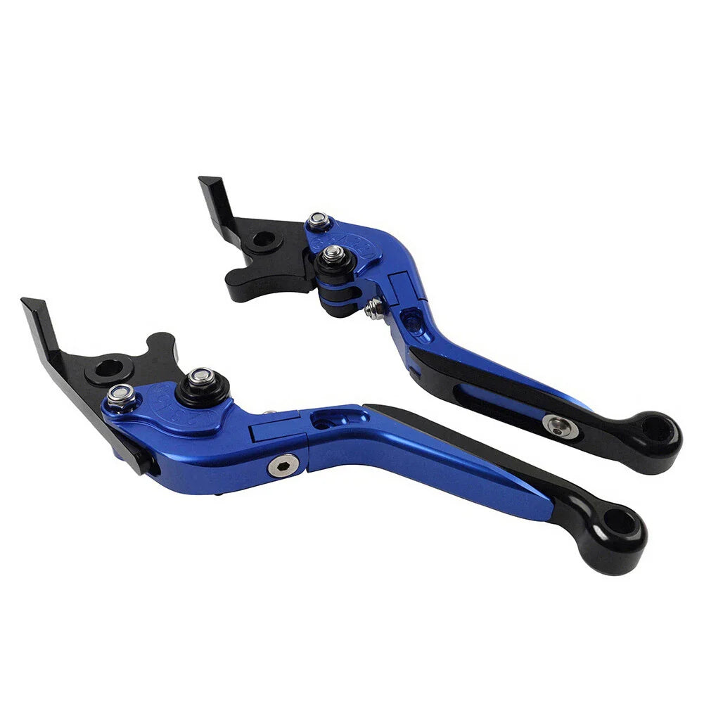 Blue Extendable Brake Clutch Levers for Honda CB599 CB600 CB919 (1998-2006)