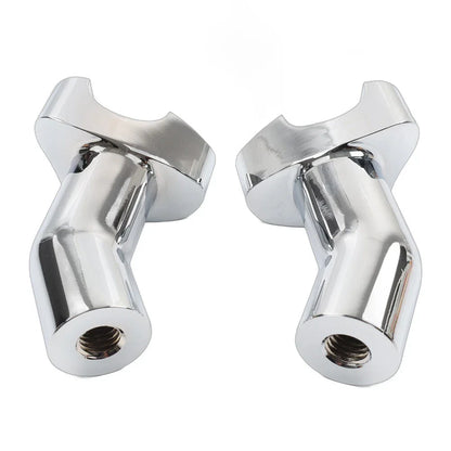3.5" Chrome Pullback Handlebar Risers for Harley Dyna Softail Road King