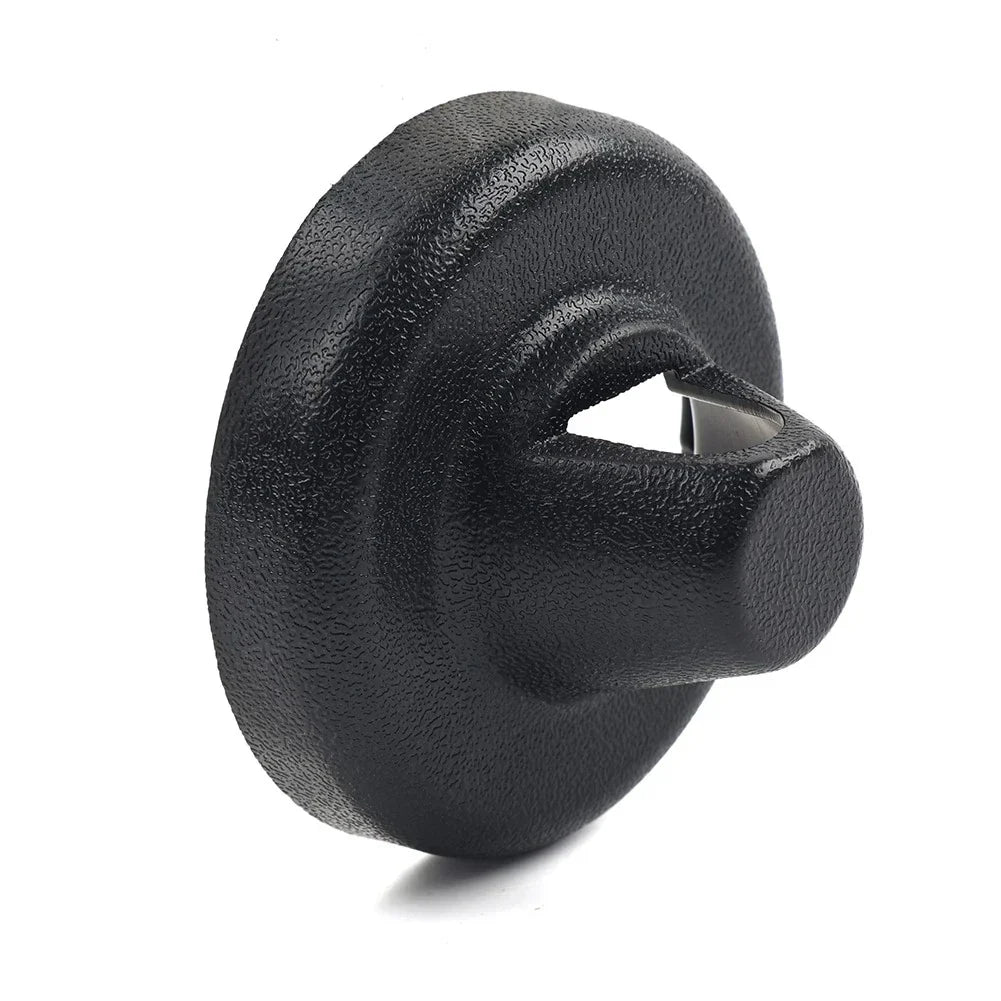 Black Radio Antenna Mount Base Cover for Jeep Wrangler JK JL Gladiator JT