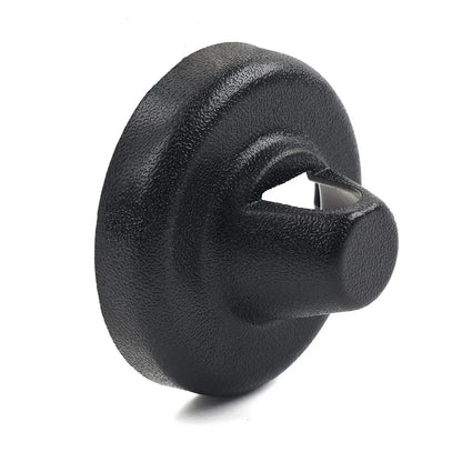 Black Radio Antenna Mount Base Cover for Jeep Wrangler JK JL Gladiator JT