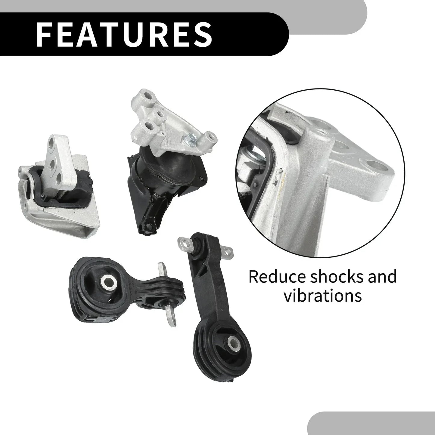Engine Torque Strut Mount Set for Honda Civic (2006-2010)