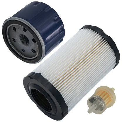 Air Filter Fuel Filter Oil Filter Replacement Set for John Deere (2005–2018)