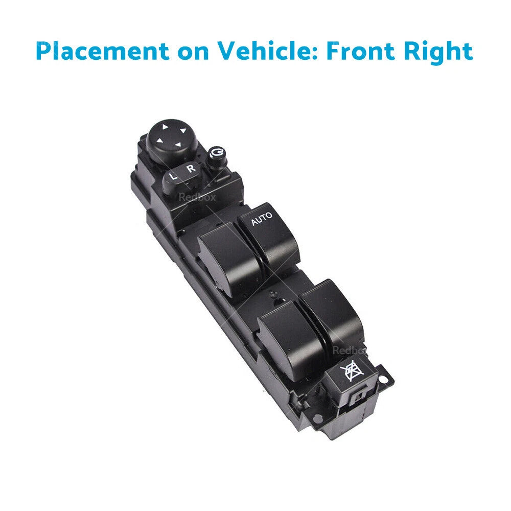 Front Right Master Power Window Switch for Mazda 6 GH, Mazda 2 DE (2008-2012)