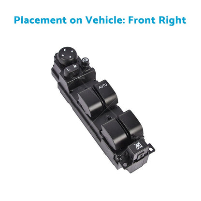 Front Right Master Power Window Switch for Mazda 6 GH, Mazda 2 DE (2008-2012)