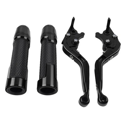 Folding Extendable Brake Clutch Lever Grip Set for Honda CB1100 CB1300 (2013-2023)