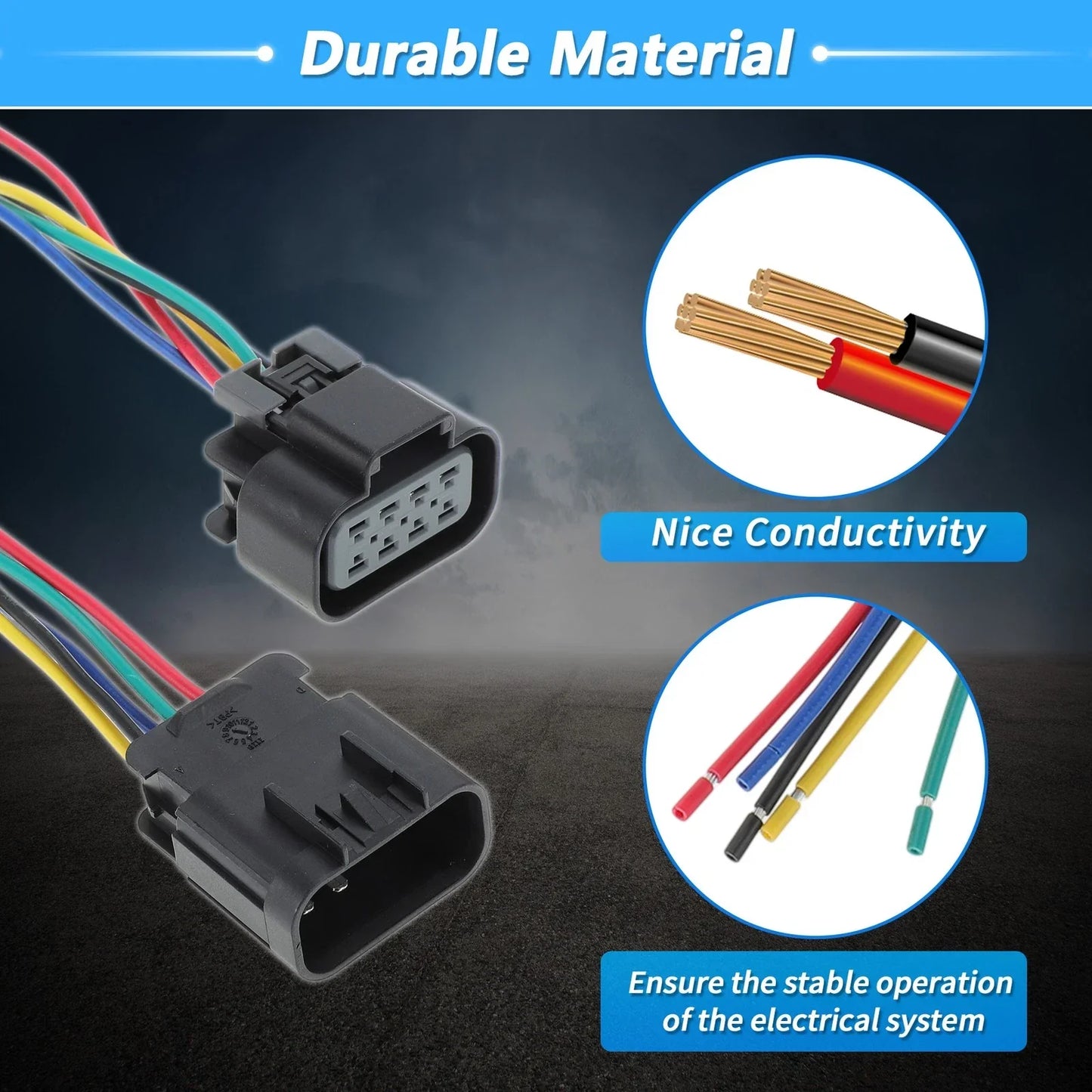 Headlight Connector Harness Plug Wire for Chevy Silverado