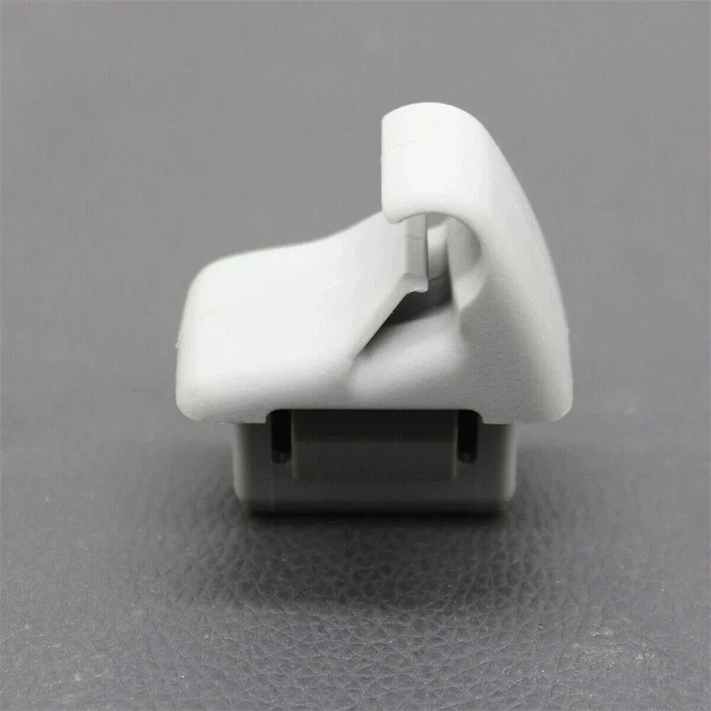 Car Sun Visor Holder Clips Grey for Lancer, Outlander (2007-2017)