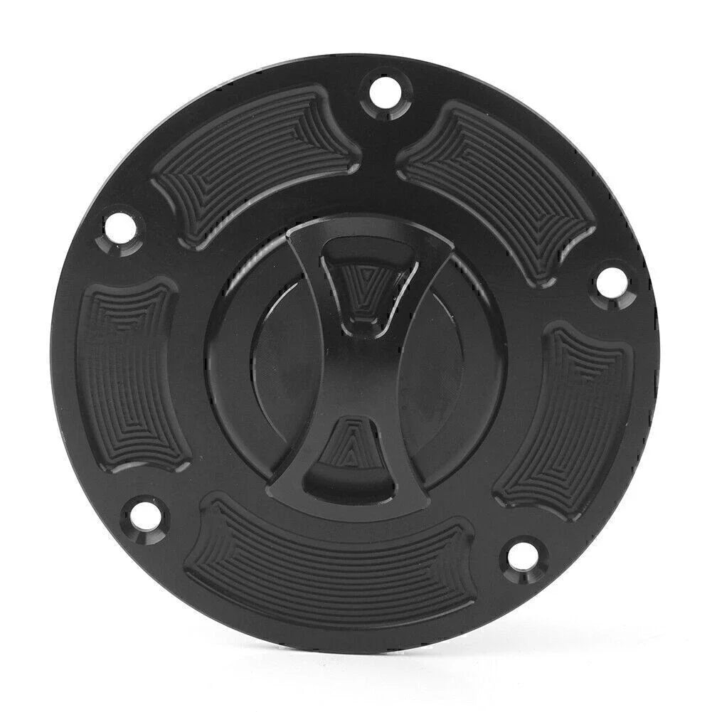 Black Fuel Gas Tank Cap Cover for Ducati Panigale 899 959 1199 1299 (2012-2020)