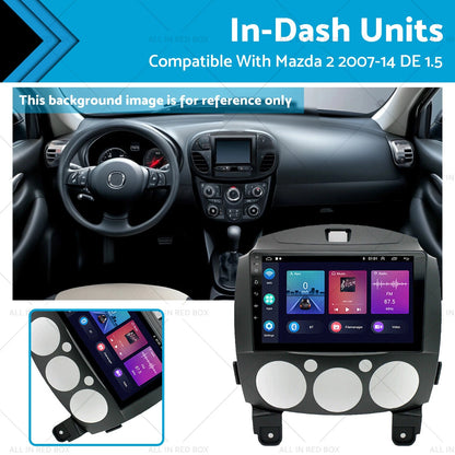 9'' In-Dash Android 13 Car Stereo GPS for Mazda 2 (2007-2014)