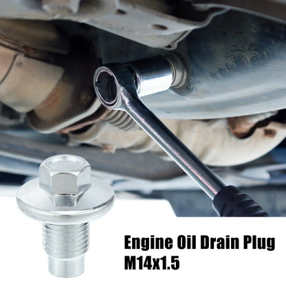 Engine Oil Drain Plug Screw M14x1.5 for Mercedes-Benz Dodge