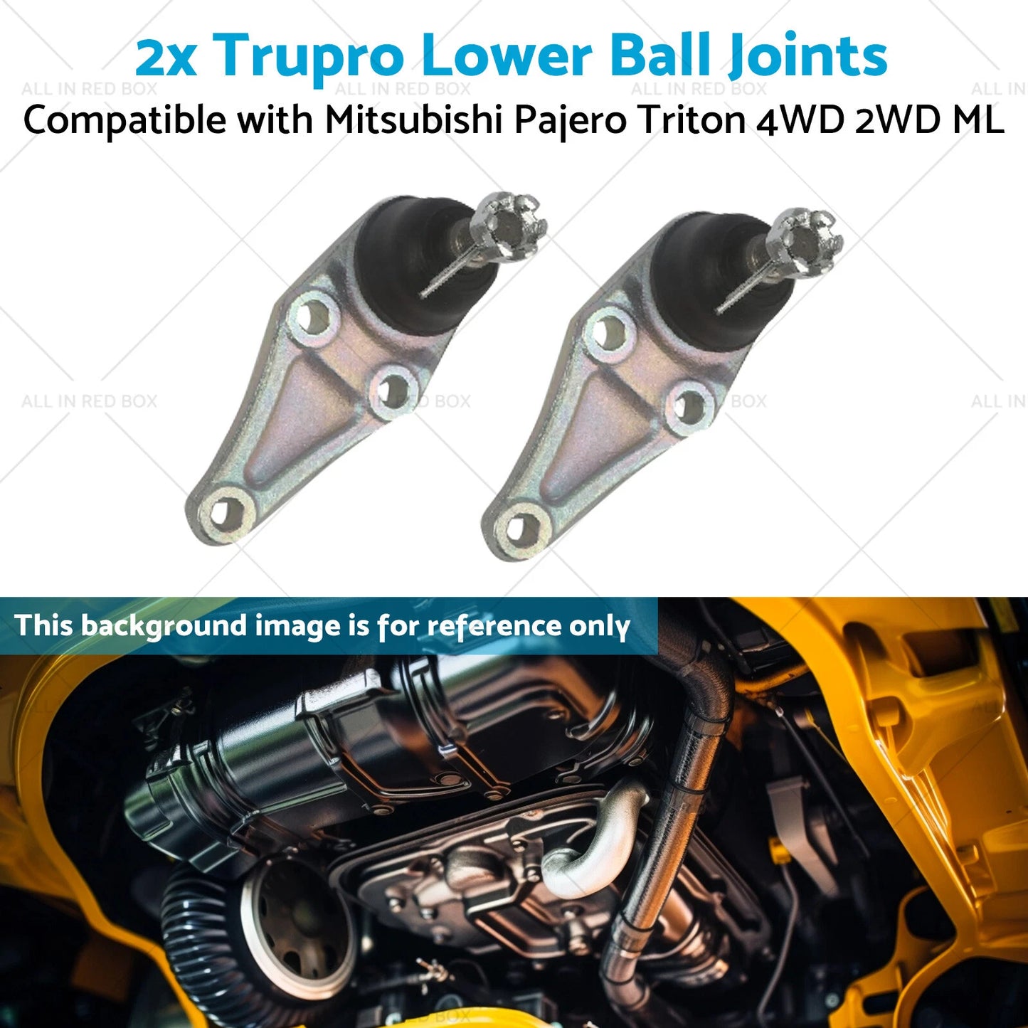 Trupro Lower Ball Joints for Mitsubishi Pajero Triton 2006-2015