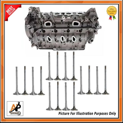 Cylinder Head with Valves Replacement for Nissan Navara 2.3 dCi (2006–2019)