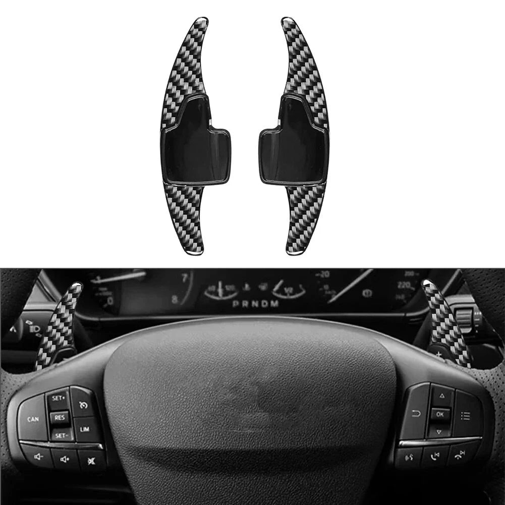 Steering Wheel Shifter Paddle Extensions for Ford Focus, EcoSport, Escape (2012-2023)
