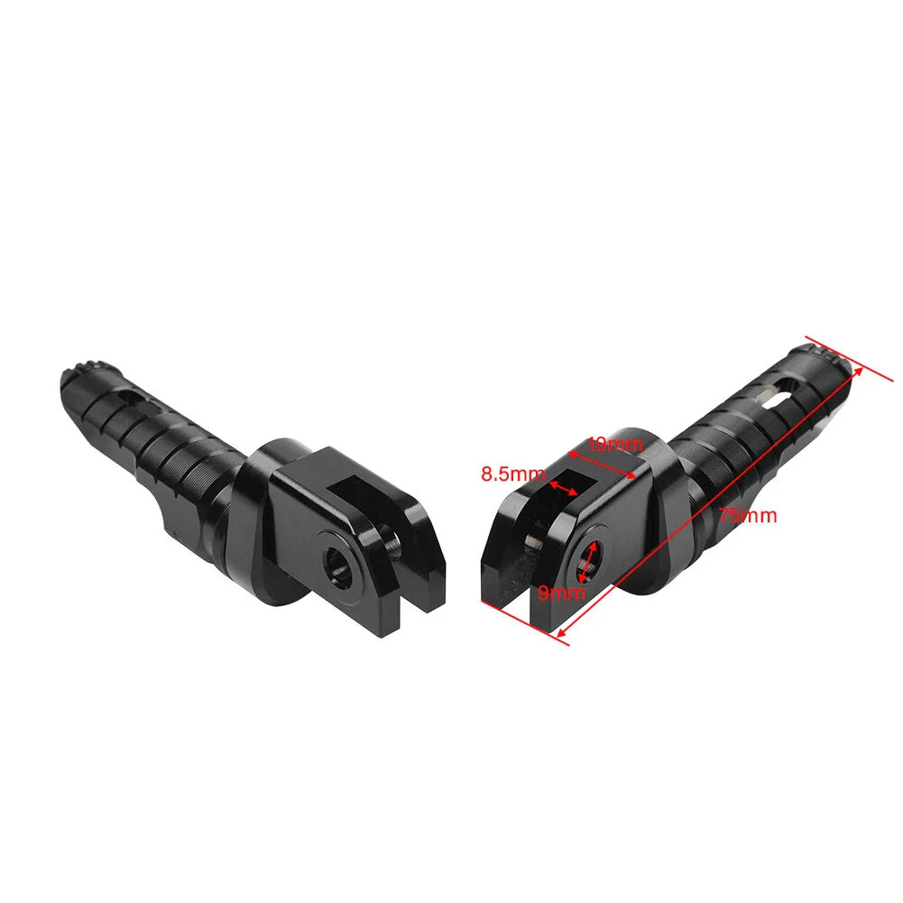 Front Footrests Pegs for Daytona 675, Street Triple 675 (2006-2017)