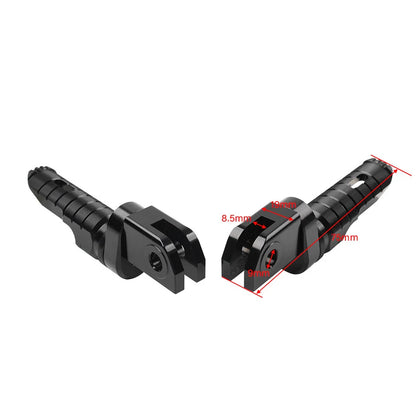 Front Footrests Pegs for Daytona 675, Street Triple 675 (2006-2017)