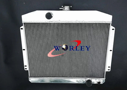 3 Row Aluminum Radiator for Mercury Chevy 350 V8 (1949-1951)