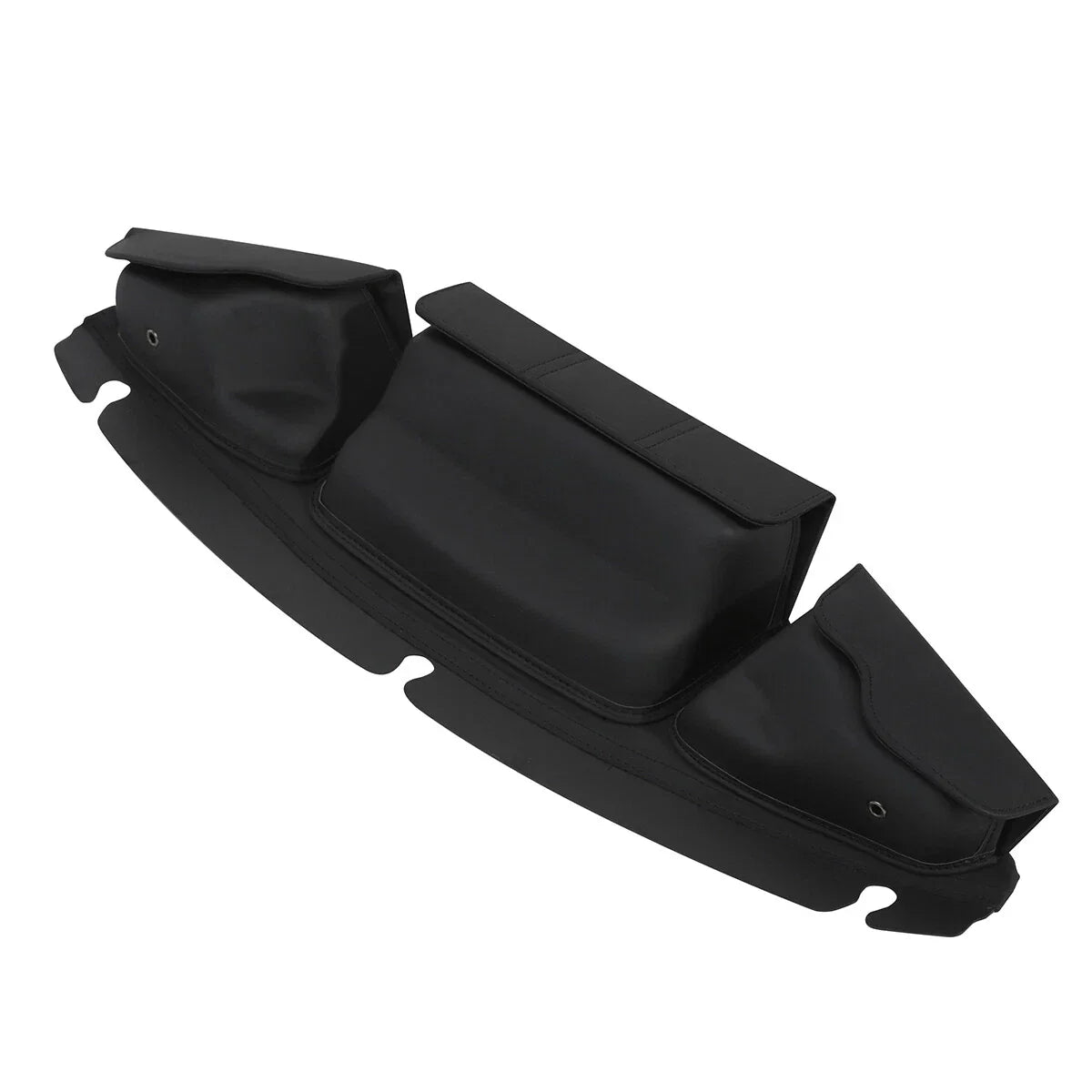 3 Pocket Windshield Bag Pouch for Harley Touring Ultra Limited Tri Glide (14-24)