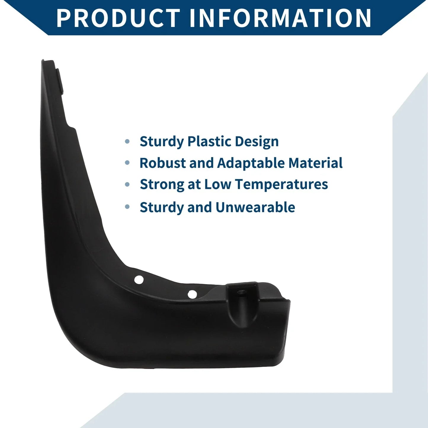Mud Flaps Splash Guards 1 Set for Mercedes-Benz C Class (2015-2021)