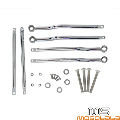 Saddle Bag Support Mount Brackets for Kawasaki Vulcan VN800 VN900 (1996-2018)