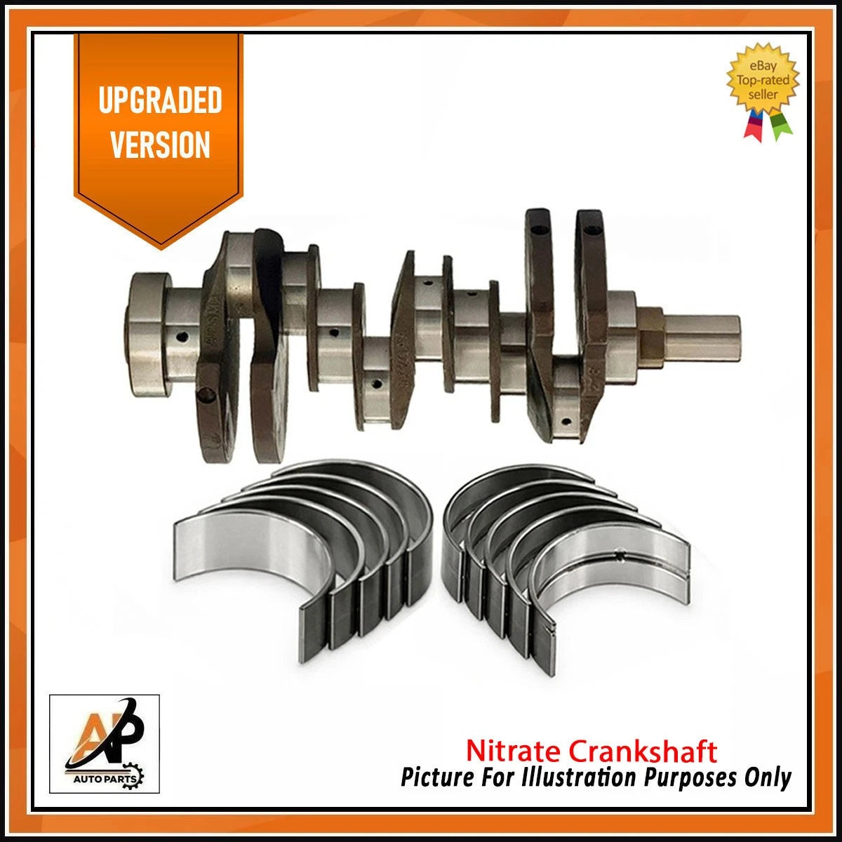 Crankshaft Bearings Set New for Land Rover Jaguar 3.0 306DT (2003–2009)