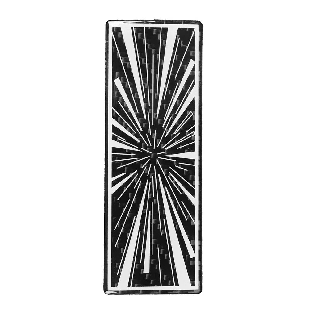 Car Time Space Badge Tunnel Trunk Decal for Tesla Model 3, Model Y, Model X