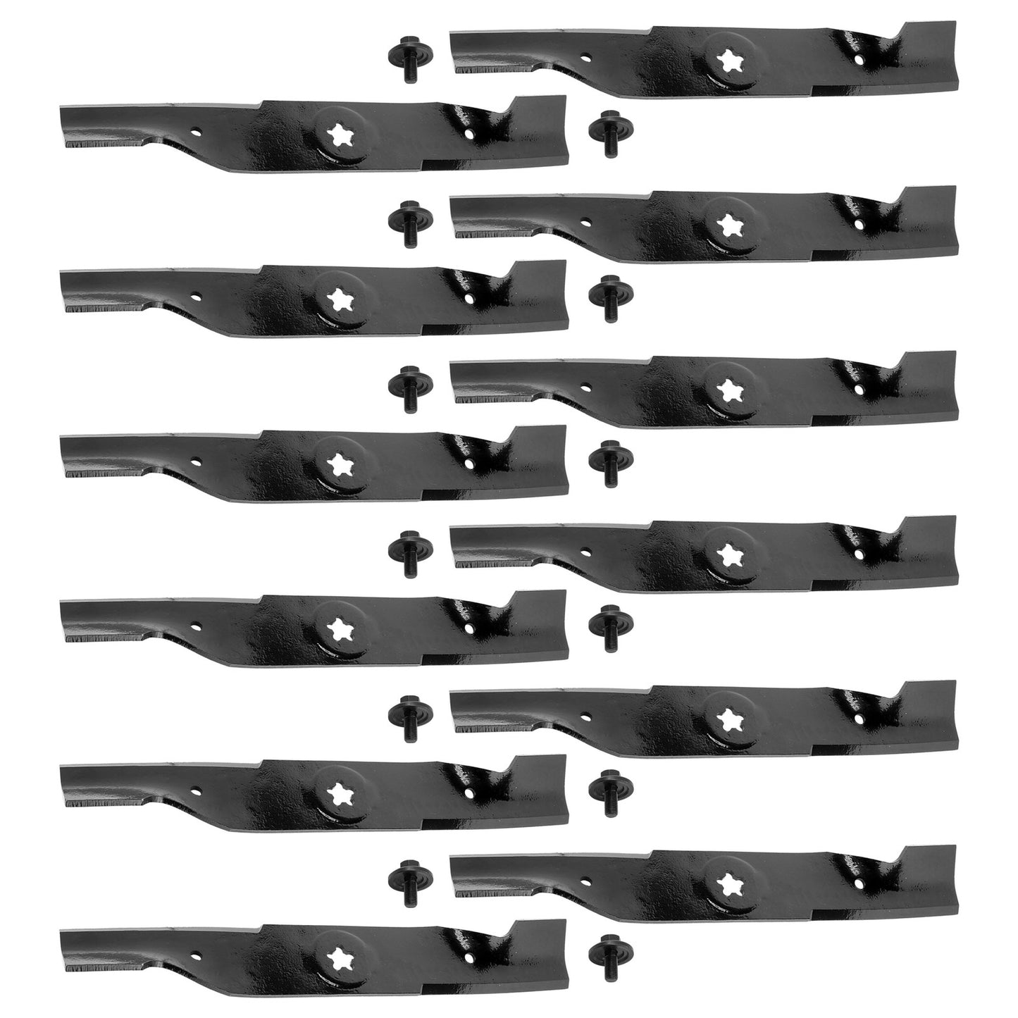 48 Inch Deck Blade Set with Bolts for Craftsman Husqvarna (2005–2015)