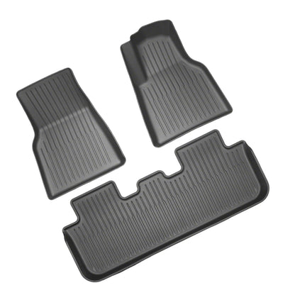 3D TPE Carpet Floor Mats Set for Tesla Model Y (2025-Onward)