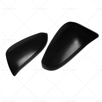 Black Mirror Covers & Door Handles for Toyota Hilux (2015-2023)