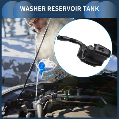 Windshield Washer Reservoir with Cap for Mercedes-Benz GLK250 (2010-2015)