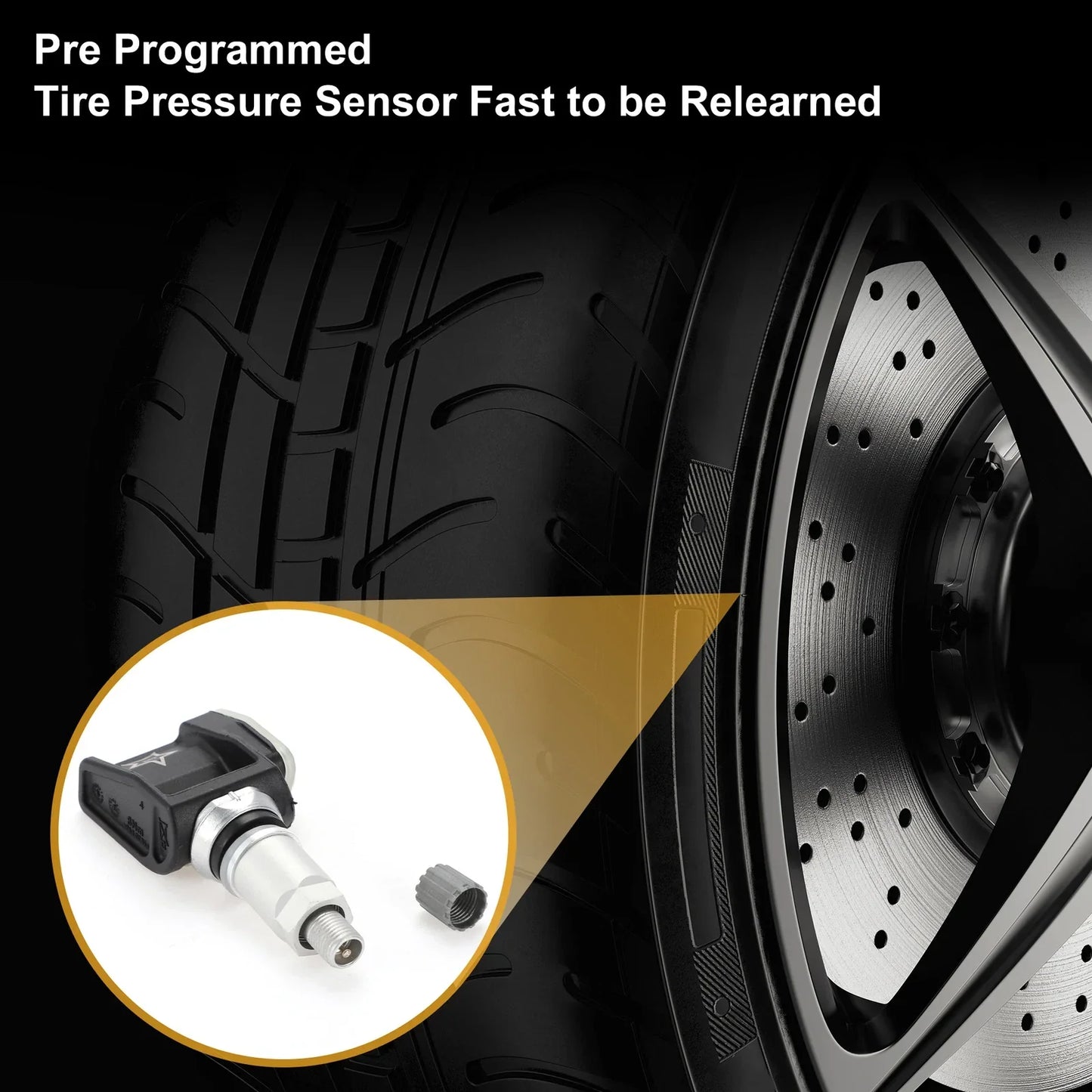 Tire Pressure Sensor for Mercedes-Benz CLS450 2019-2023 433MHz