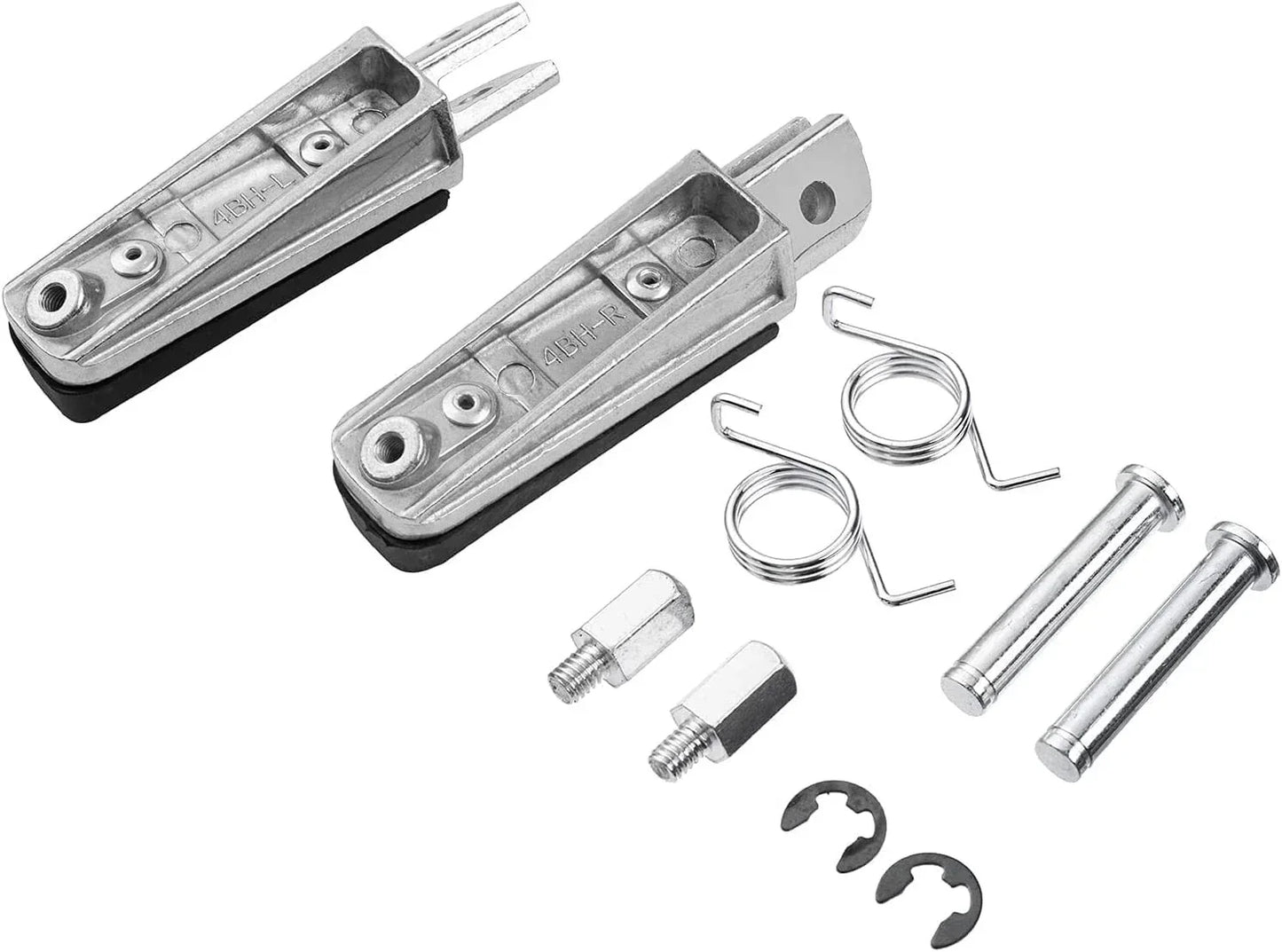 Front Footrests Pegs for Suzuki V-Strom DL 650, GSX 1250, 1300, GSR 600 (2004-2023)