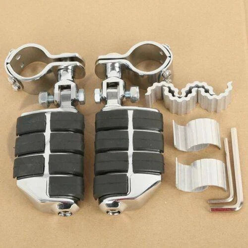1 1/4'' 1 3/8'' Chrome Highway Bar Foot Peg for Harley Sportster 883 Touring
