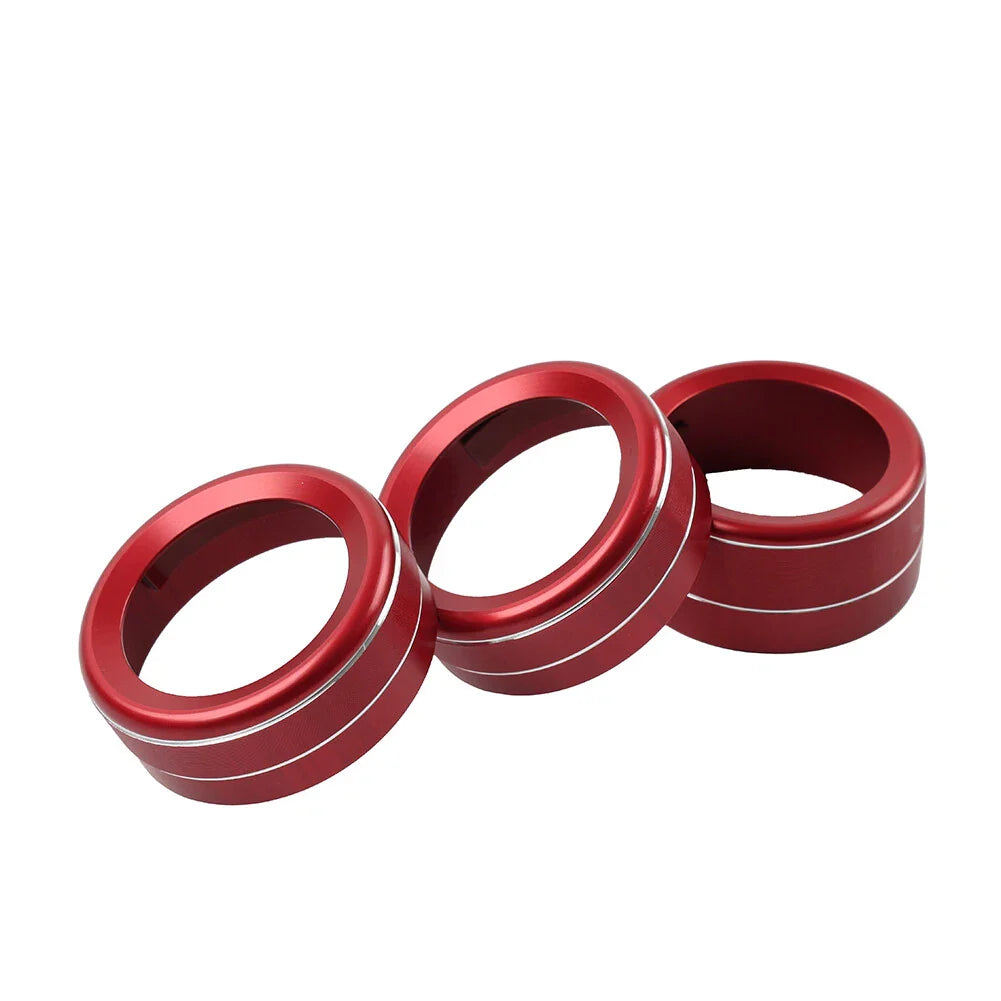 AC Climate Control Knob Ring Covers for Mazda 3, CX-5 (2014-2019)