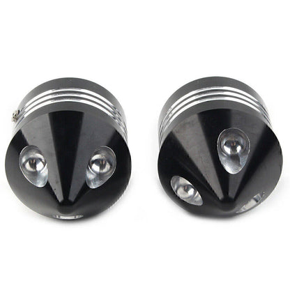 Black Front Axle Cap Nut Cover for Harley Electra Glide Sportster