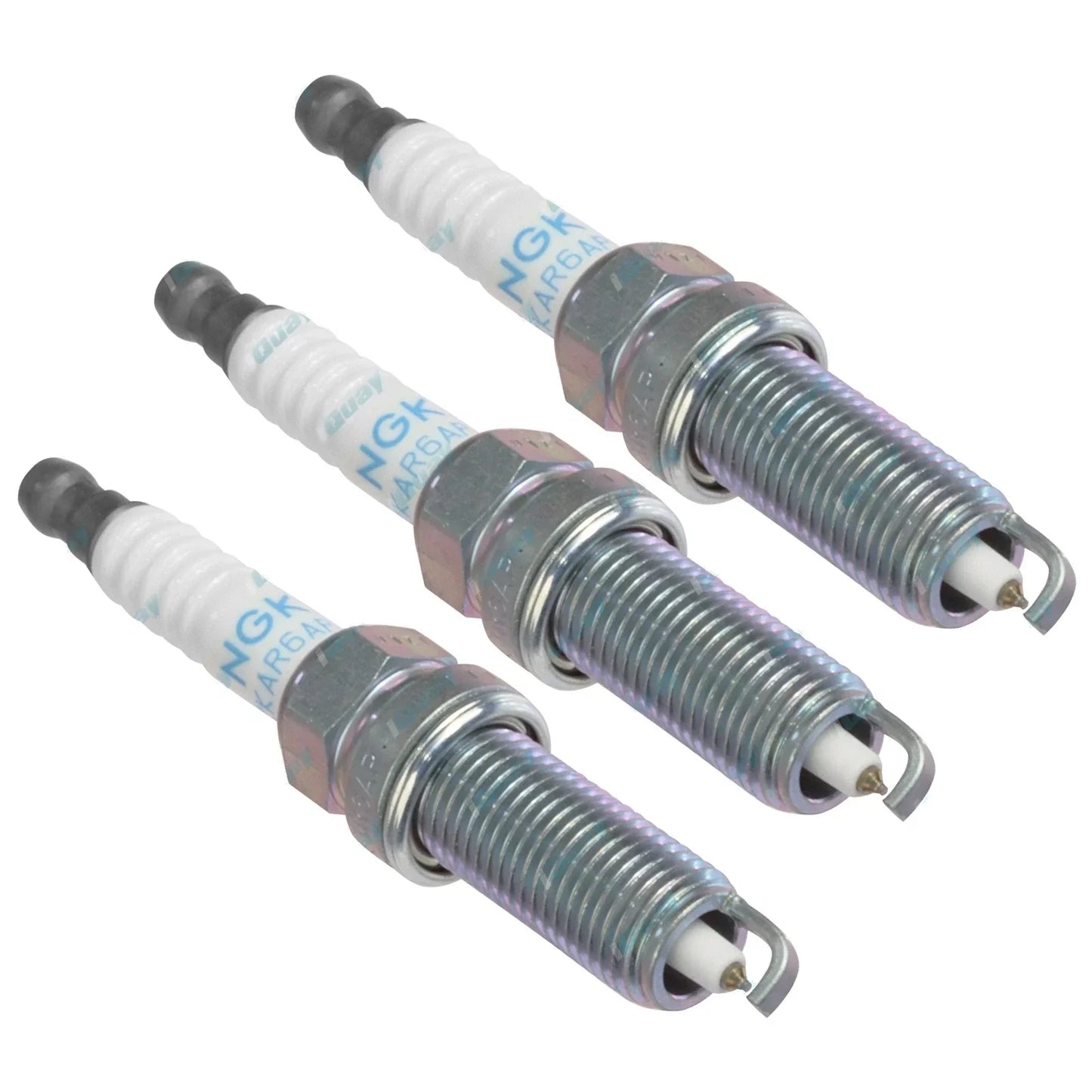 Set of 3 NGK Spark Plugs Set for Nissan Micra K13 3 cyl 1.2L HR12DE 2010~2016
