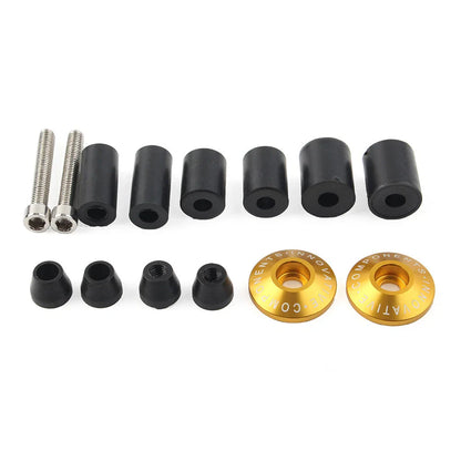 Gold 7/8'' Handlebar End Cap Plugs for Motorcycle Dirt Bike