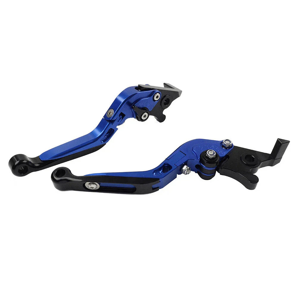 Blue Extendable Brake Clutch Levers for BMW F900R F900XR F750GS F850GS (2020-2023)