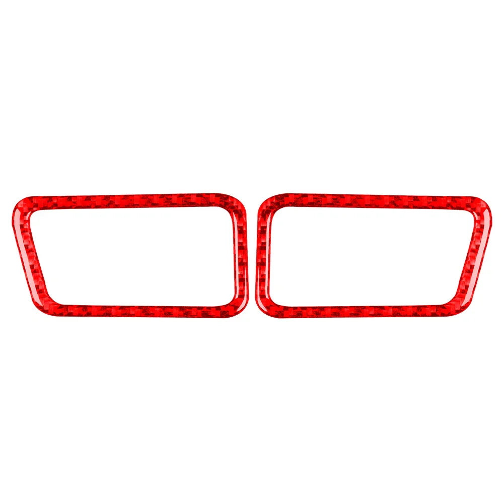 Carbon Red Inner Upper Air Vent Outlet Cover Trim for Subaru WRX STi (14-21)