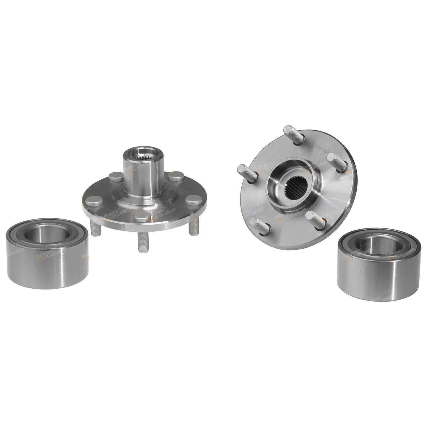 2 x Front Wheel Bearing Hubs for Toyota Tarago ACR30R (2000–2006)