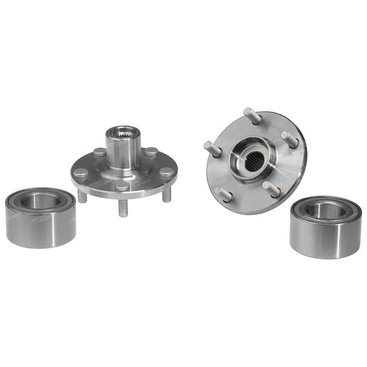 2 x Front Wheel Bearing Hubs for Toyota Tarago ACR30R (2000–2006)