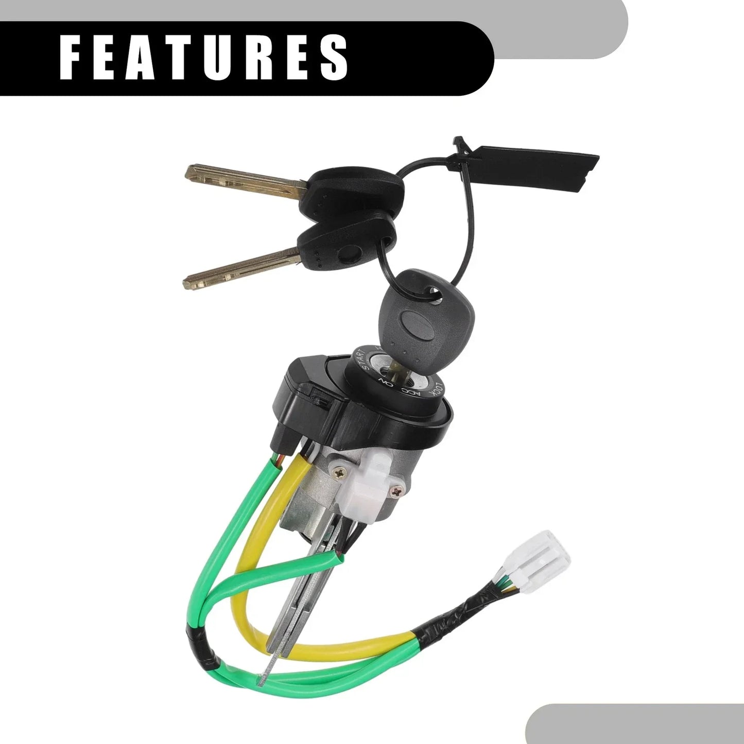 Ignition Lock Cylinder Switch with Keys for Hyundai Azera (2006-2011)