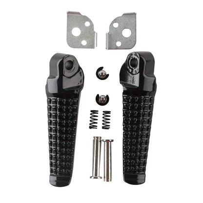 Black Rear Footrest Footpeg Bracket for Suzuki GSXR1000 (2003-2006)