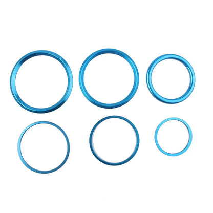 21X AC Vent Outlet Ring Sticker Chrome for Benz GLC260 (2016-2023)
