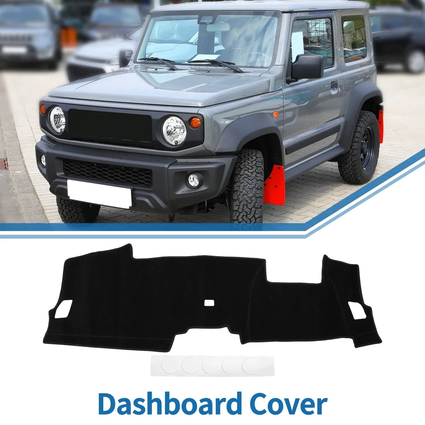 Dashboard Cover Mat for Honda CRV 2023-2024 HUD Sun Protector Pad Black