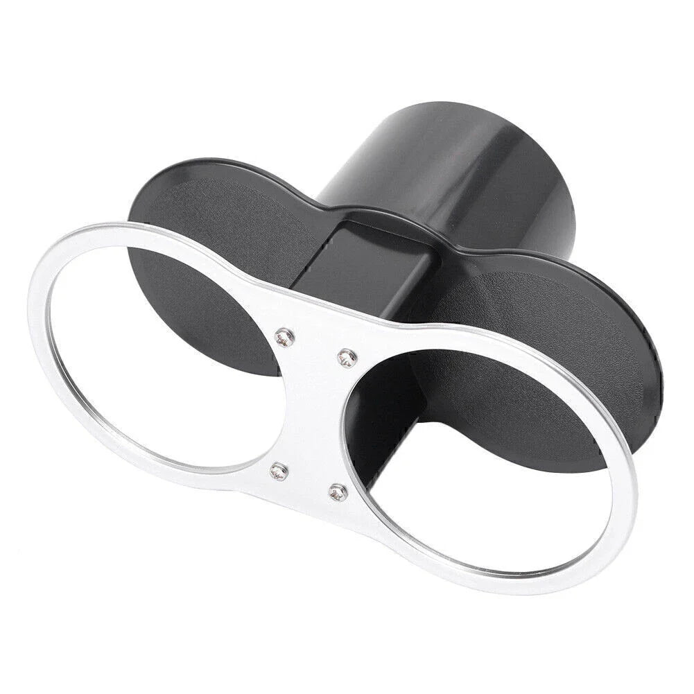 Dual Cup Holders Drink Stand Storage Wedge for Benz