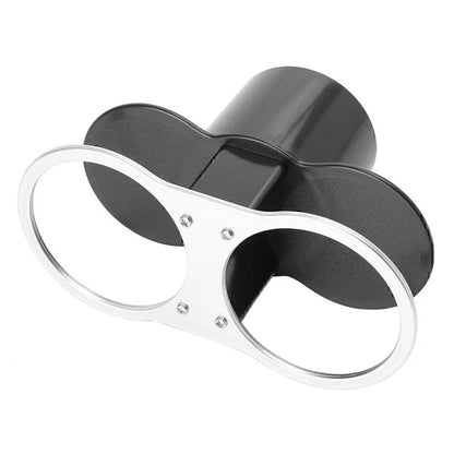 Dual Cup Holders Drink Stand Storage Wedge for Benz
