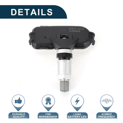 Tire Pressure Sensor for Kia Rio 2011-2017 TPMS 1 x 433MHz Sensor