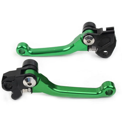Green Brake Clutch Levers for Suzuki RMZ450 (2005-2022)