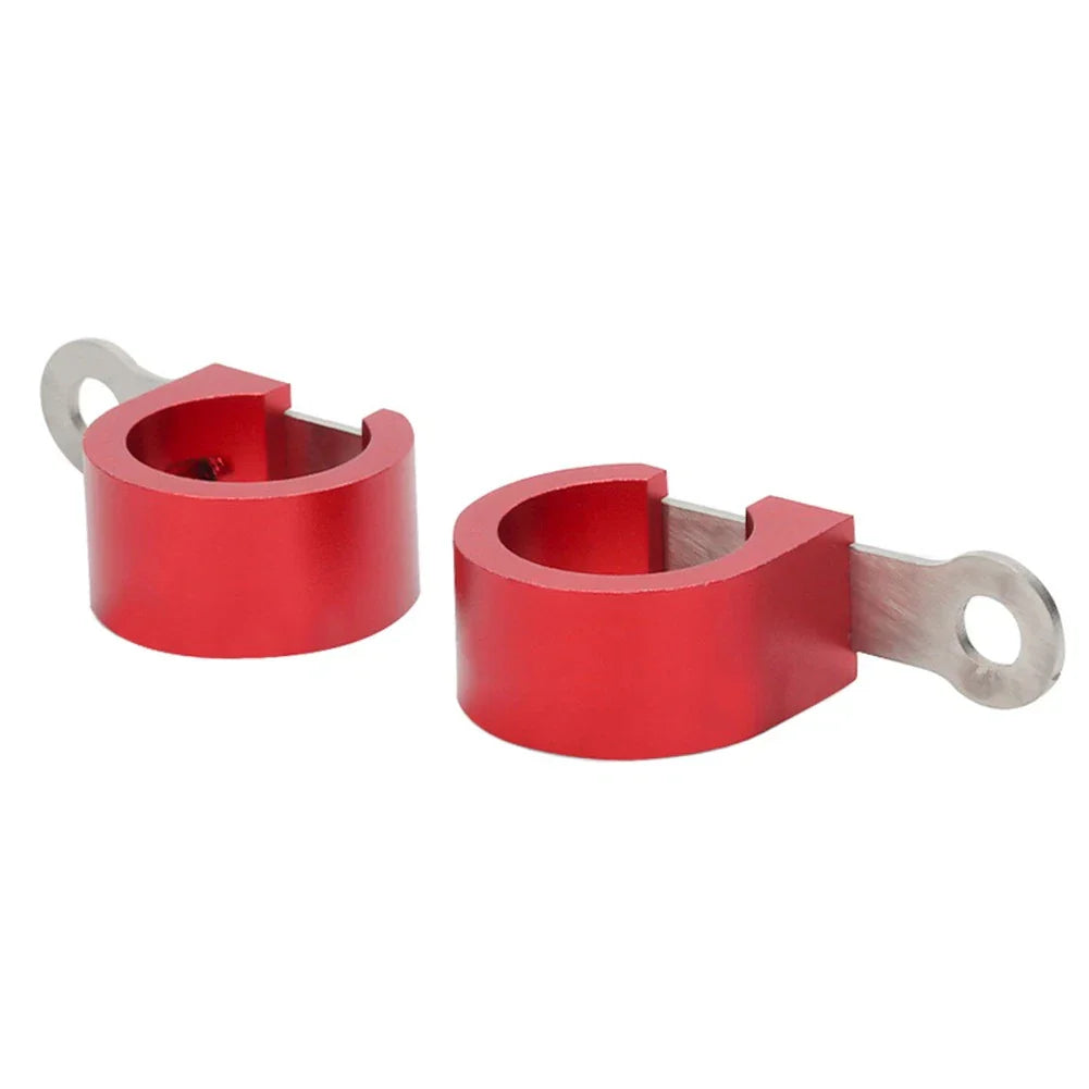 Front Brake Hose Guide Holder Clamp Red for Honda CRF 250 300 (2017-2023)