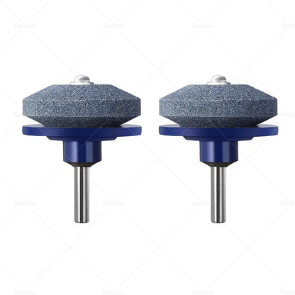 Lawn Mower Blade Sharpener Rotary Stone Grindstone Tool